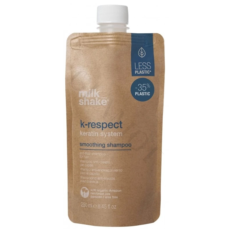 Sampon pentru netezirea parului cu keratina k-respect smoothing shampoo Milk Shake